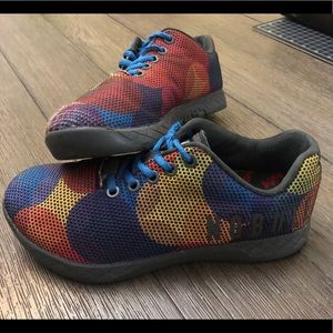 No Bull color block trainer shoes